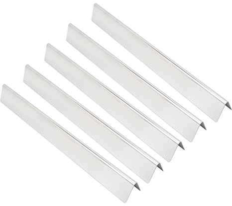 Kikumi 3 Stück BBQ-Wärmeplatte Hochleistungsgrill Edelstahl-Grill-Wärmeplatte Leicht zu Reinigender BBQ-Wärmezelt-Ersatz 57,1 cm