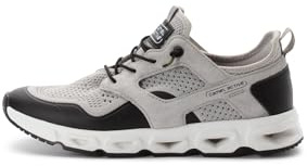 camel active Damen Sneaker mit dämpfender Phylon-Sohle Grau, womenswear-38