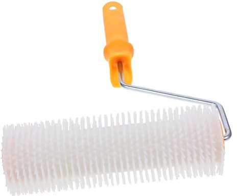 Housoutil Chape Autonivelante Rouleau À Pointes Pinceau Rouleau Pour Aération Clou De Sol Couleur Aléatoire