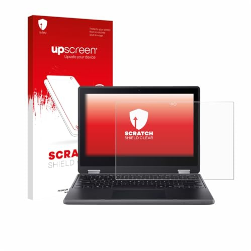 upscreen Schutzfolie für Acer Chromebook Spin 511 R757TN – Made in Germany, Kristall-klar, Kratzschutz, Anti-Fingerprint