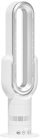Eduzita QG830 - Ventilatore a torre 2 in 1, 10 livelli di raffreddamento e 3 livelli di riscaldamento, telecomando e controllo touch, motore DC ultra silenzioso e a risparmio energetico
