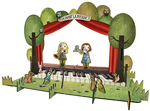 Avenue Mandarine CO117O 3D Puzzle Szenen kleine Bühne