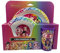Papillon Rainbow High Kids 3 Piece Tableware Dinner Set with one Dinner Plate, Soup Bowl & Tumbler | BPA-Free & Reusable Plastic Dinner Set and Dishwasher Safe Gift for Fan & Collector