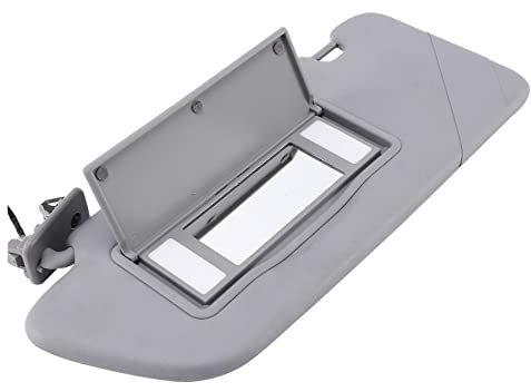 Parasol Interior Coche visera parasol coche Para Peugeot 2008 3008 301 308 308S 408 508, parasol izquierdo para coche, tablero de sombra con luz de espejo de maquillaje