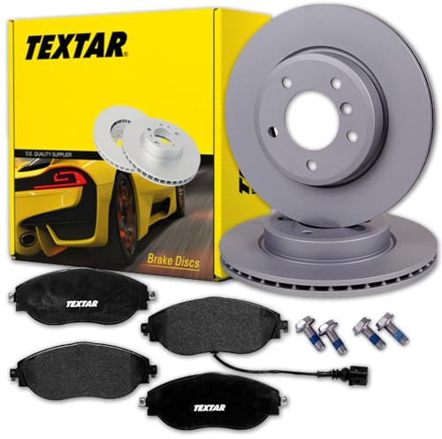 TEXTAR Bremsscheiben + Beläge vorne passend für Leon ATECA FORMENTOR TARRACO
