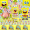Sponge Geburtstag Deko, Sponge Geburtstag Luftballons, Partygeschirr Kindergeburtstag Sponge, Sponge Helium Ballon, Sponge Teller und Servietten, Sponge Geburtstag Tischdecke, Sponge Party Set