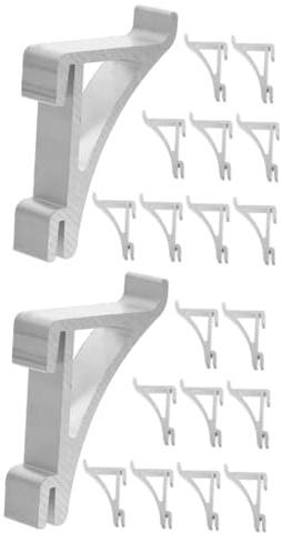 Uonlytech 20 Piezas Gancho para congelador ganchos de clip para estantes del congelador ganchos de clip para refrigerador accesorios frigorifico accesorios para frigorificos refrigeradores