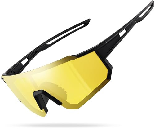 suoso Sportbrille-Sonnenbrille Herren-Damen-Fahrradbrille-Sunglasses men-Polarisiert-UV400-Damen-Ski Sonnenbrille-Schnelle Brille Rave-Radfahren-Fahrrad-Angeln-Rennrad brille 14