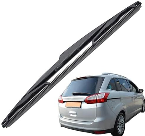 UHMMHBGR Scheibenwischer für Ford Grand C-Max MK2 2011-2014 2015 2016 2017 2018 2019 2020 2021 2022 2023, Heckscheibenscheibe Scheibenwischer Klinge Auto Zubehör