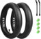 10x2.0 Kinderfahrrad-Schlauch-12 1/2 x 2 1/4 Schlauch mit 45° Winkelventil + 2X Reifenheber & 4X Leucht-Ventilkappen–Ideal für Laufräder/Kinderfahrräder/Scooter/Dreiräder (10 x 2.0 AV 45°)