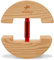 Civière à chapeau réglable et colorée de Cowboy®, petite taille 16,5 cm à 24,1 cm, grande taille 19 cm à 27 cm, Bois dense, Red, Small