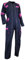 LMA 401021 ORGE Tuta doppia chiusura, Blu scuro/Rosa, Taglia 5