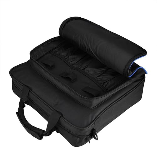 Sac de Transport Console de Jeu/étui de Transport D'accessoires Sac à Main avec Sangle d’ Epaule Ajustable, Etui de en Antichoc Etanche pour/Slim/Pro