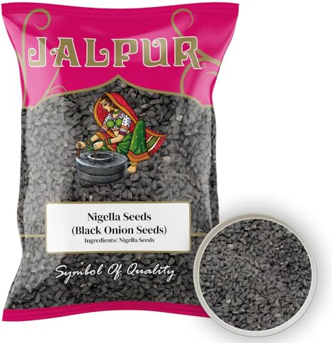 Jalpur Millers Black Onion Seeds (100g) | Nigella Seeds/Kalonji | Aromatic Indian & Middle Eastern Spice | Rich Flavor for Breads, Pickles, Curries & Mediterranean Cooking