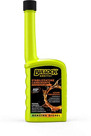 Bullock, Stabilizzatore Carburante, Previene Formazione di Depositi nel Serbatoio, Formato da 200ml