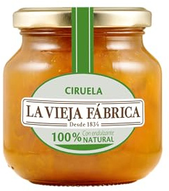 La Vieja Fábrica | Mermelada de Ciruela con endulzante 100% NATURAL | 280g