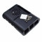 Reland Sun Electronic Case for Raspberry Pi 4 Model B Fan with Cooling Heatsink (black)