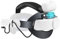 BOBOVR M1 Plus Head Strap with Battery Pack 5200mAh Compatible with Oculus Quest2 Elite Strap For Enhanced Support and Comfort Accessories,Hot-swappable Battery Pack Design