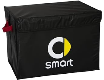 HEYCE Auto Mehrzweck Klappkoffer Aufbewahrungsbox, tragbarer Kofferraum-Organizer, Koffer-Styling für Smart 450 451 453 Fortwo Forfour