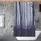 Musihy Duschrollo 80 cm Breit, Grauer Duschborhang Wald Shower Curtains Anti Mold Duschrollo für Badewanne Schmal