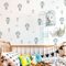 Neukids 30pcs Heißluftballon-Wolken Wandtattoo,Selbstklebende Wandaufkleber Kinderzimmer Deko,Viele Heißluftballons Wand Aufkleber Dekoration,Wandtattoo Kinderzimmer Junge Babyzimmer Schlafzimmer