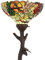 Bieye L30768 Stehlampe im Tiffany-Stil, Buntglas, 35,6 cm Lampenschirm, Vogel auf Ast, 179,1 cm hoch
