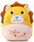 BEFUNIRISE Kleinkind-Rucksack für Jungen und Mädchen, niedlicher weicher Plüsch-Tier-Cartoon-Mini-Rucksack, klein für Kinder von 2–6 Jahren, Lion-h, Einheitsgröße, Niedlicher Rucksack