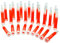 KNIXS Power-Knicklicht. 4 - 25er Bulkpack Rot (Länge 10cm Durchmesser ca.1,5 cm)
