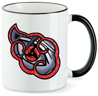 T-Nerds - Sharingan 2.0 - Tasse Mug Kaffeetasse Teetasse - Schwarz