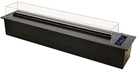 Wasserdampf-Kamin versenkt und an der Wand montiert, automatische LCD-Bildschirm-Kamine, mit transparenter Windschutzscheibe, geräuscharm, realistische Flamme, elektronischer Kamin (Farbe: 70 Zoll,