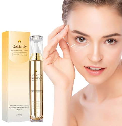 Suero para Ojos con Cafeína, Serum Roll-On para Contorno de Ojos, Crema para Ojos de Cafeína con bola de masaje de 360 °, Suero rodillo de Ojos, Hidratante Eye Cream para Hombres y Mujeres, 25 g