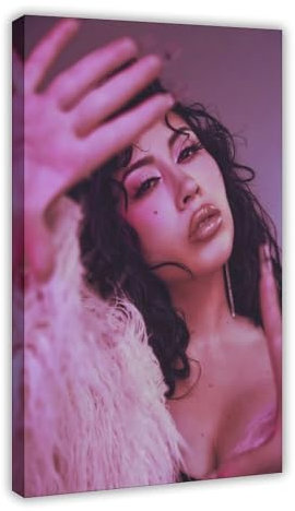 TCMAHE Kali Uchis Poster (20) Leinwand Poster Schlafzimmer Dekor Landschaft Büro Zimmer Dekor Geschenk 50 x 75 cm