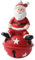 BESTonZON Weihnachtsglocke Mit Santa Claus Hängende Ornament Für Weihnachten Festliche Baumdekoration Kreative Weihnachtsbaumverzierung Für Zuhause Und Feiern
