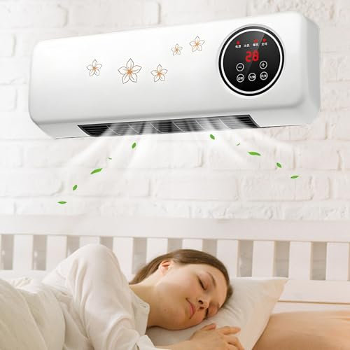 Split Max Aire Acondicionado Portatil,Climatizzatore Da Parete,Condizionatore E Riscaldatore Split,Senza Tubo Di Scarico(solo aria normale e aria calda)