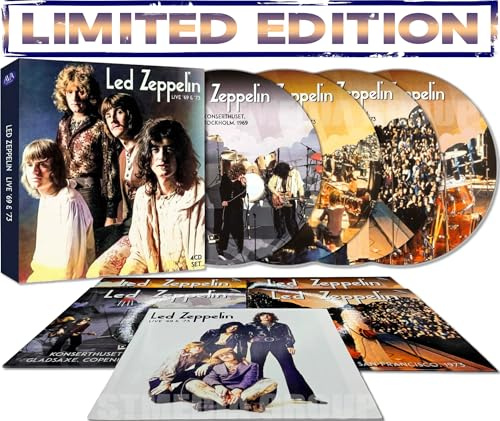 Live ’69 & ‘73 - Led Zeppelin - 4 CD Deluxe Box Set Edition