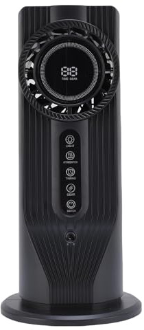 Odorkle Humidificador de Aire, Ventilador Portátil de 6 Velocidades para Resoluciones de Oficina Grises de 100 Litros