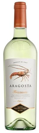 Santa Maria La Palma Aragosta Frizzante, Vino Frizzante, Confezione 6 Bottiglie da 75cl