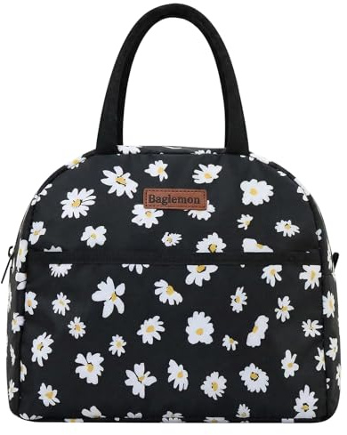 JSTHHTT Bolsa Termica Porta Alimentos, Loncheras de Trabajo, Bolsa Comida Trabajo Viajes, Reutilizables Lunch Bag, Lonchera Aislada Bolsa de Almuerzo Para Oficina, Ombre, Escuela Y Oficina