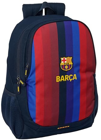 FC Barcelona 1. Team 26/27 Schulrucksack für Kinder, ideal für Kinder verschiedener Altersgruppen, bequem und vielseitig, Qualität und Widerstandsfähigkeit, 32 x 16 x 44 cm