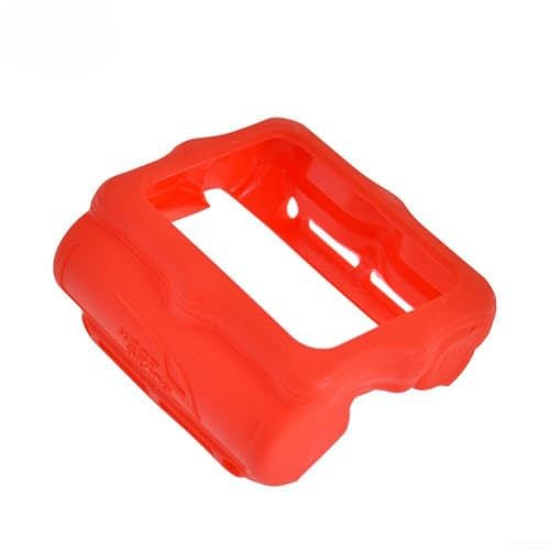 Cubierta de silicona resistente para ordenador de buceo Perdix Shearwater con propiedades antienvejecimiento y agarre seguro para navegación submarina segura, negro (rojo)