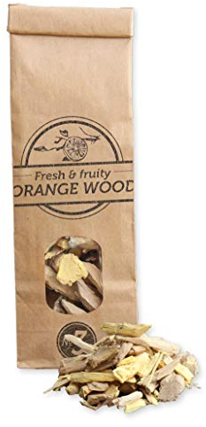 Smokey Olive Wood Sow-411 trucioli di legno di arancio, Giallo/Grigio