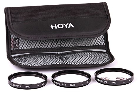 Hoya NAHLINSE SET2 (+1 +2 +4) Close-up Kit schwarz 77 mm