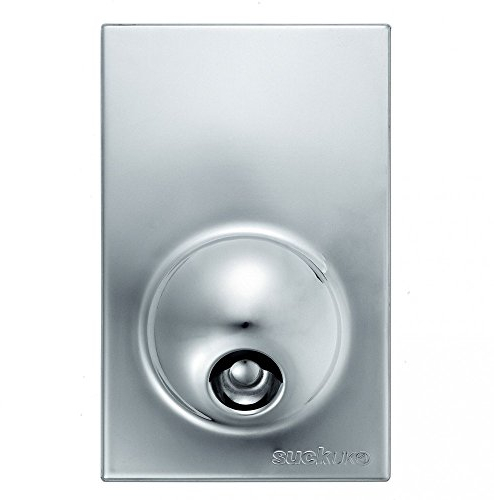 Flaschenöffner magnetisch mit Auffangbehälter - Magnet Wand-Flaschenöffner Bieröffner für den Kühlschrank - Material: Edelstahl - Deko-Kühlschrankmagnet