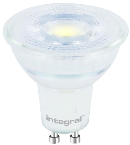 Integral LED GU10 Glass PAR16 5.6W (56W) 4000K 450lm Dimmable Lamp