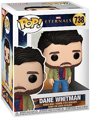 Funko Pop! Marvel: Eternals - Dane Whitman - The Eternals - Figura de Vinilo Coleccionable - Idea de Regalo- Mercancia Oficial - Juguetes para Niños y Adultos - Movies Fans