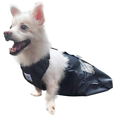 derYEP Hundetasche, langlebig, für den Innenbereich, für gelähmte Behinderte, Rücken, Hinterbeine, schützt Brust und Gliedmaßen, Größe S