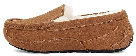 UGG Unisex Kinder Ascot Slipper, Chestnut Suede, 35 EU