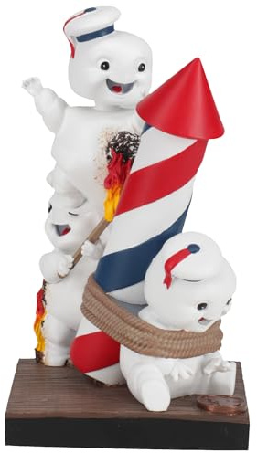 Royal Bobbles Ghostbusters: Afterlife Mini-Pufts Rocket Bobblescape - 15,2 cm hoch - Sammlerstück Wackelkopf-Statue
