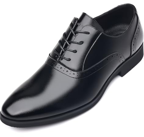 DADAWEN Homme Chaussures de Ville à Lacets Oxfords et Derbies Mariage Brogues Chaussures
