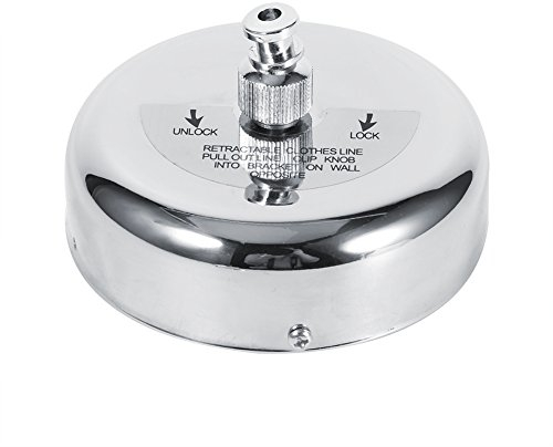 Filo stendibiancheria retrattile, filo per stendere il bucato da esterno, stendibiancheria retrattile in Acciaio Inossidabile Stendibiancheria Esterna Interna